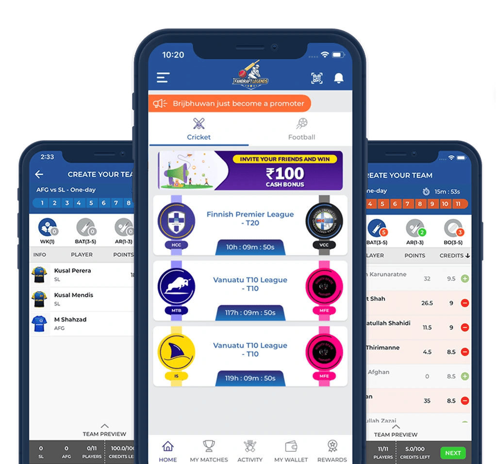Fantasy Cricket Game